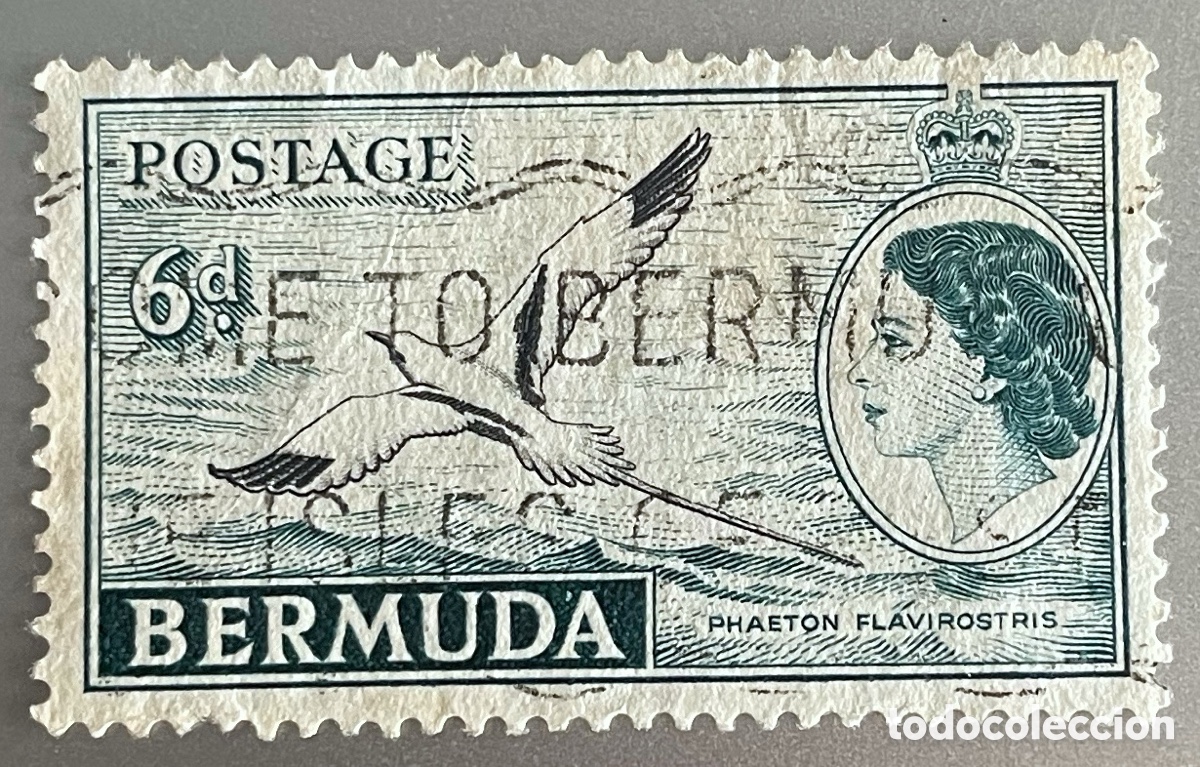 Sellos: Bermuda. Visita real. 1953 - Foto 1