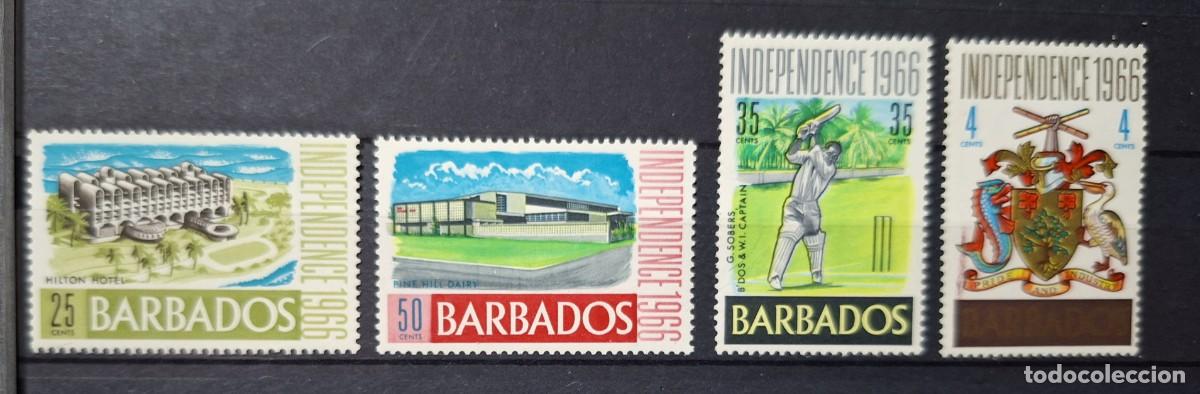 Sellos: BARBADOS, 1966, CAT.YT. 263/266. - Foto 1