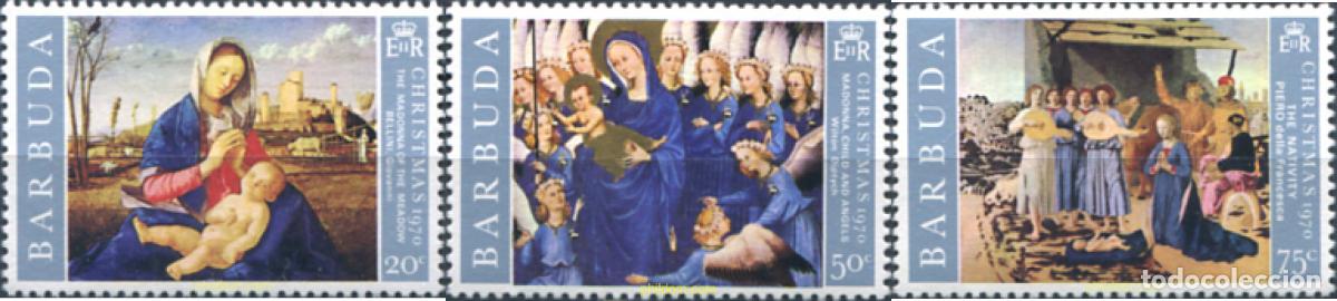 Sellos: 290285 MNH BARBUDA 1970 NAVIDAD - Foto 1