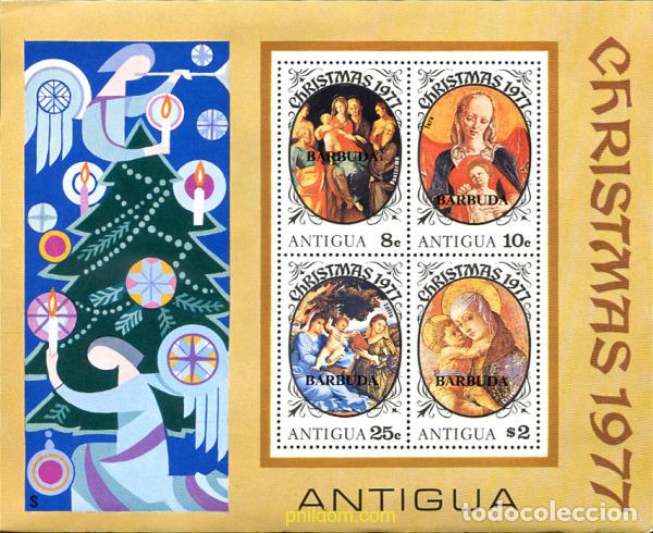 Sellos: 290341 MNH BARBUDA 1977 NAVIDAD - Foto 1