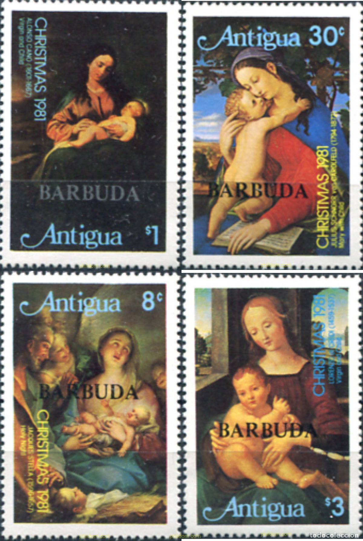 Sellos: 290708 MNH BARBUDA 1981 NAVIDAD - Foto 1