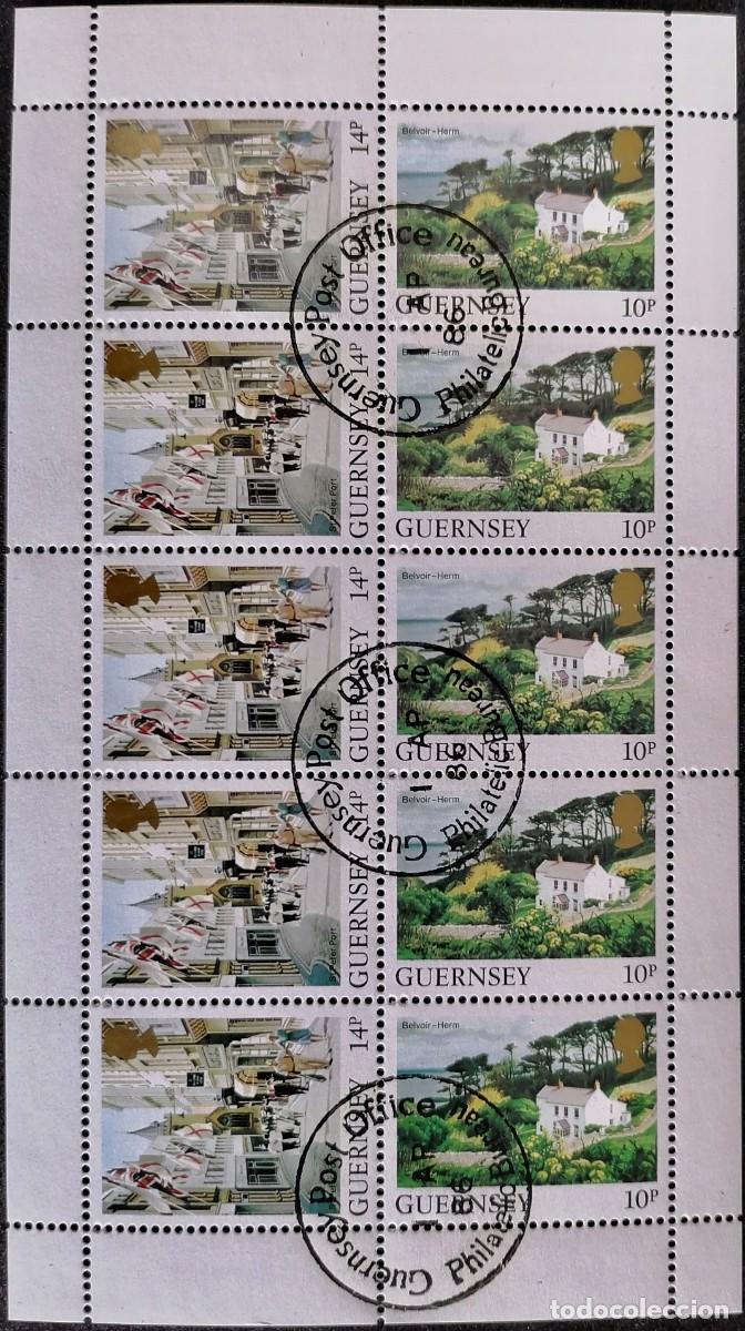 Sellos: GUERNSEY 1984 - HB TURISMO . - Foto 1