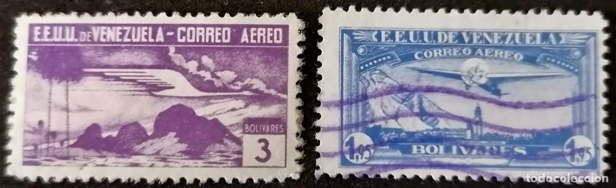Sellos: VENEZUELA 1937 - A&Eacute;REOS . - Foto 1
