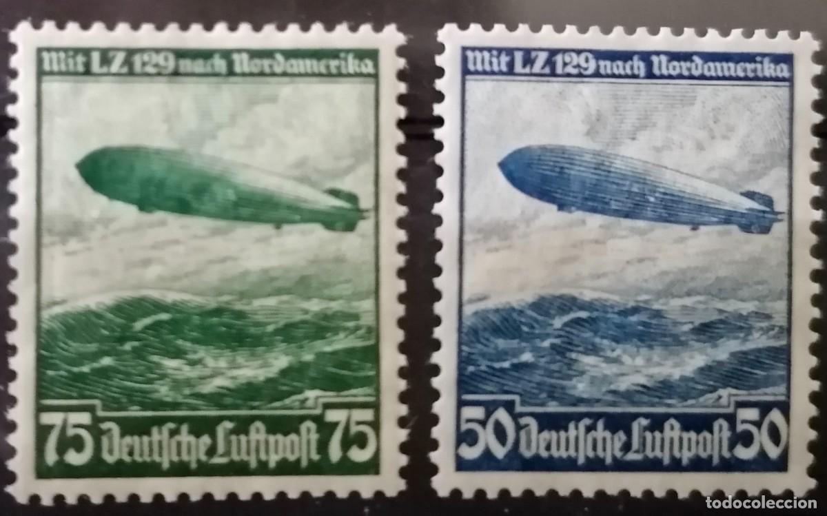 Sellos: ALEMANIA 1936 - ZEPPELIN . - Foto 1