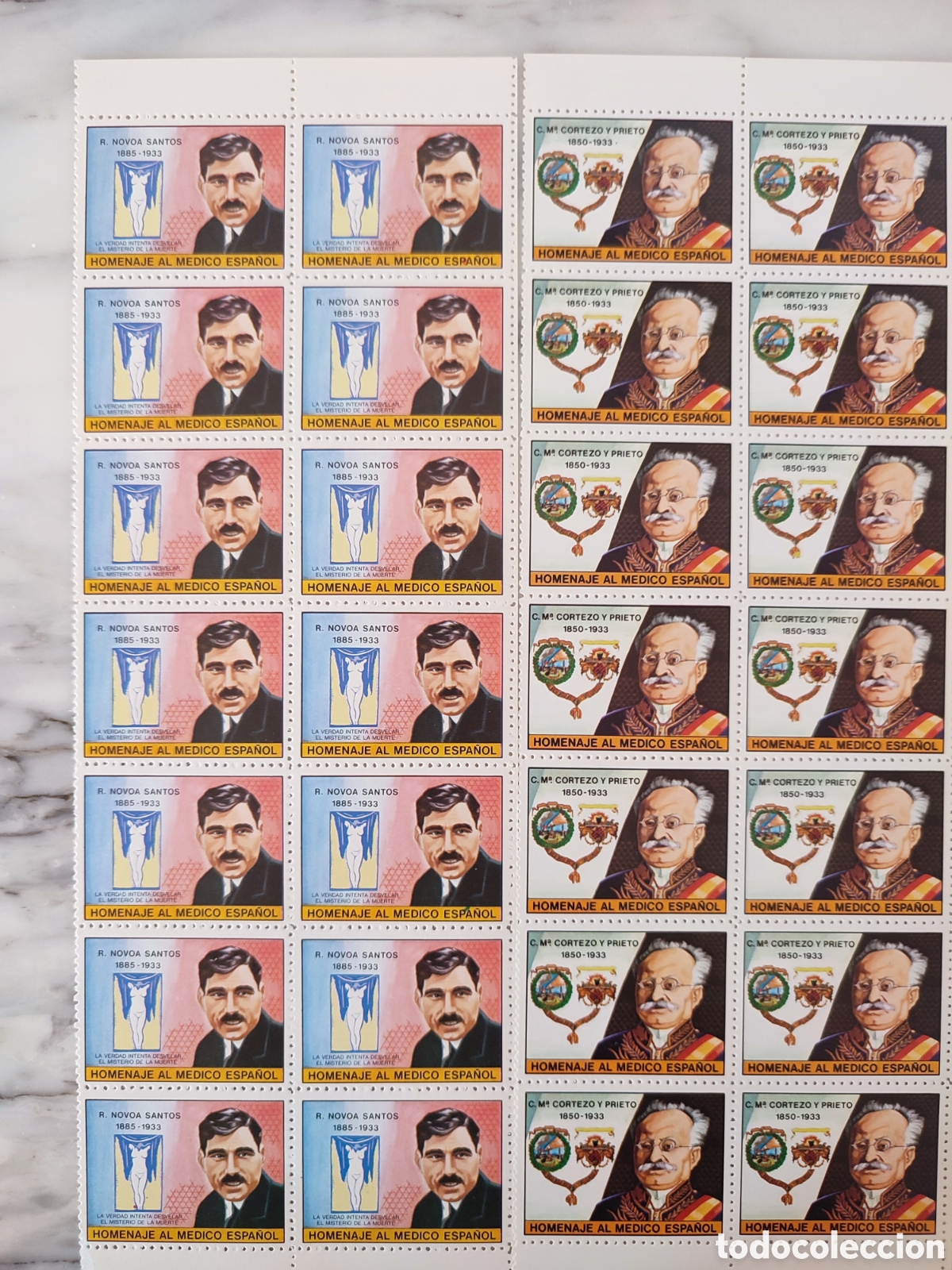 Sellos: Homenaje al m&eacute;dico espa&ntilde;ol - Foto 2