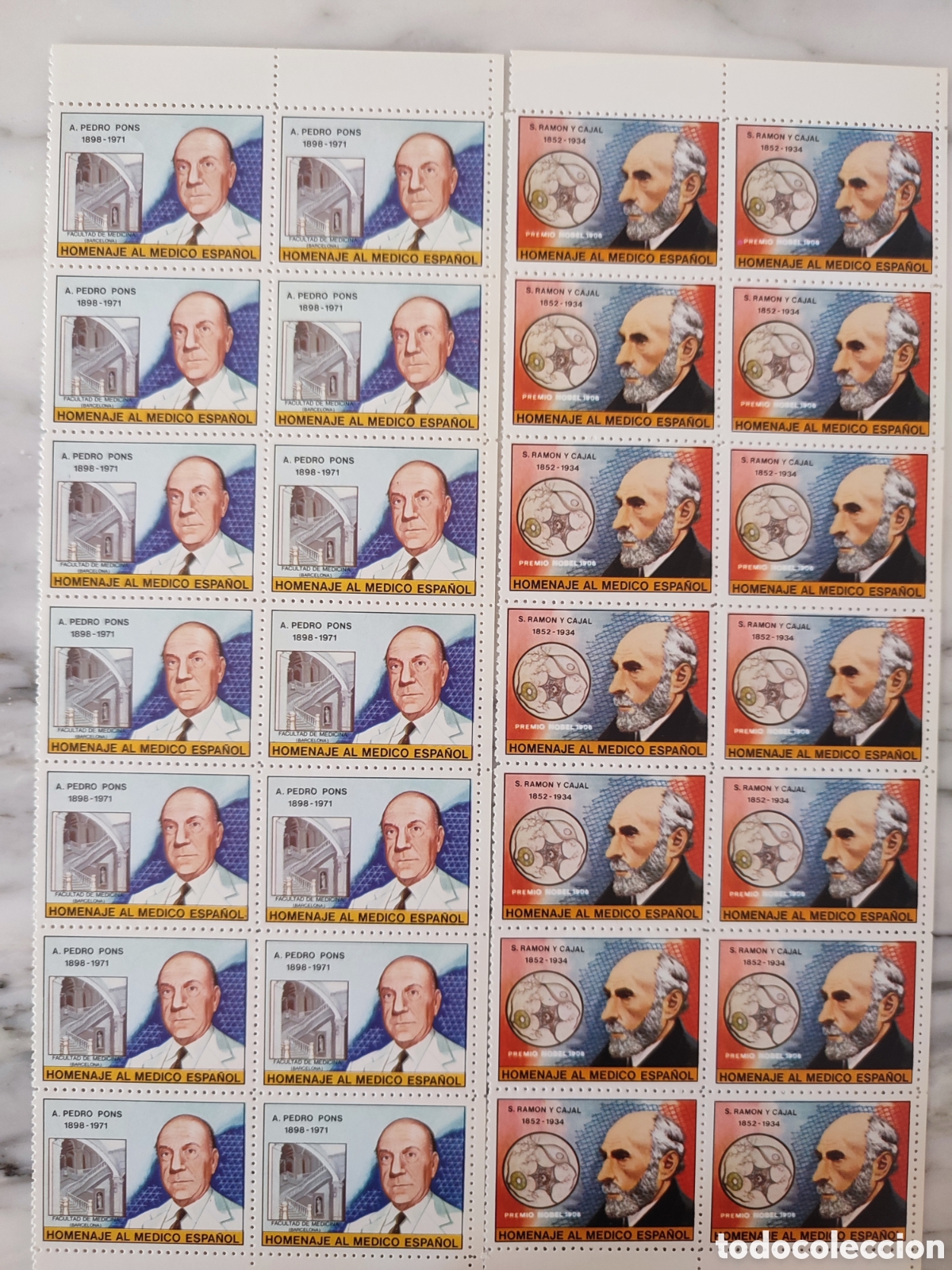 Sellos: Homenaje al m&eacute;dico espa&ntilde;ol - Foto 10