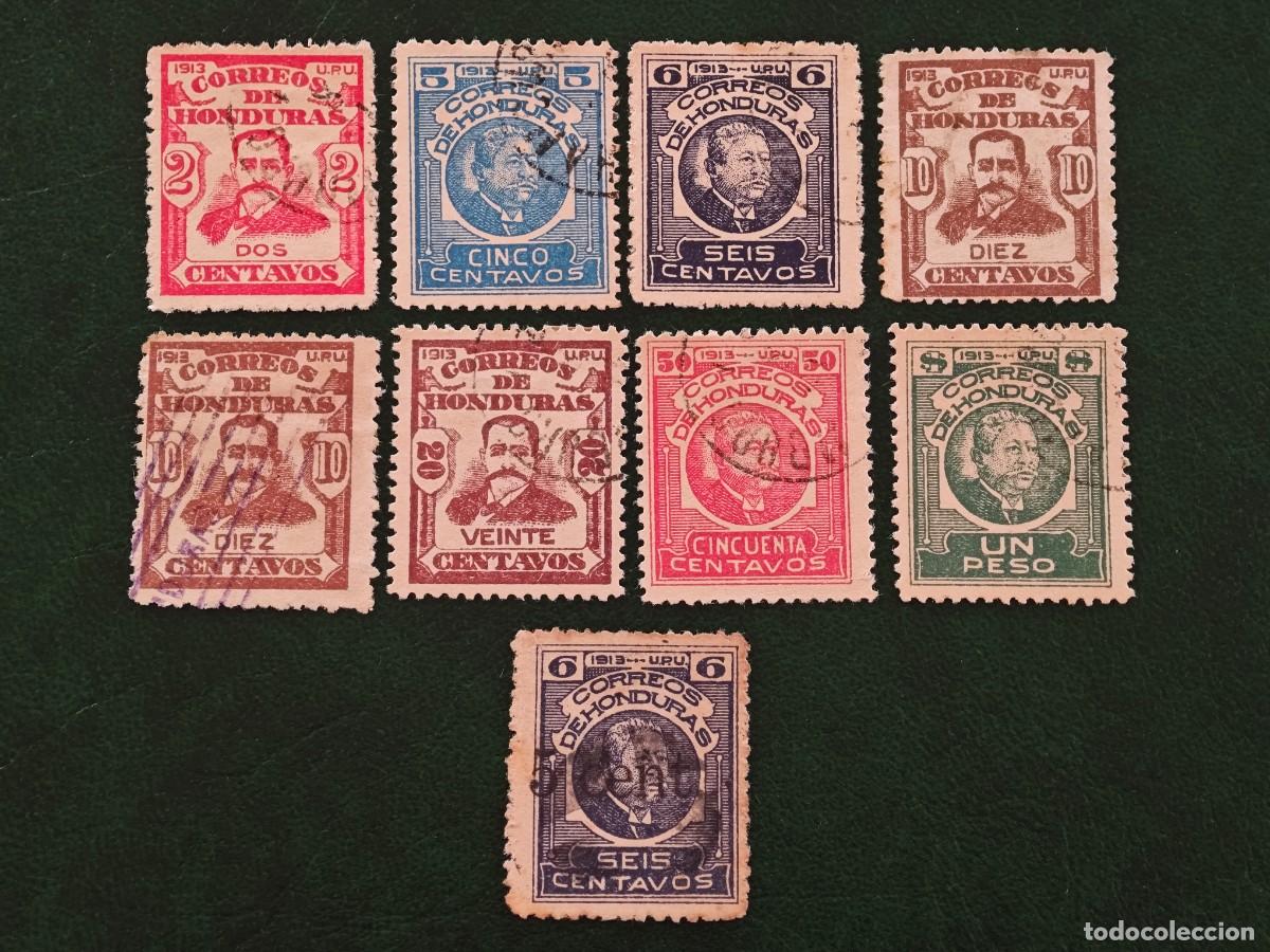 Sellos: 1913-1914 Sellos de Honduras - Foto 1