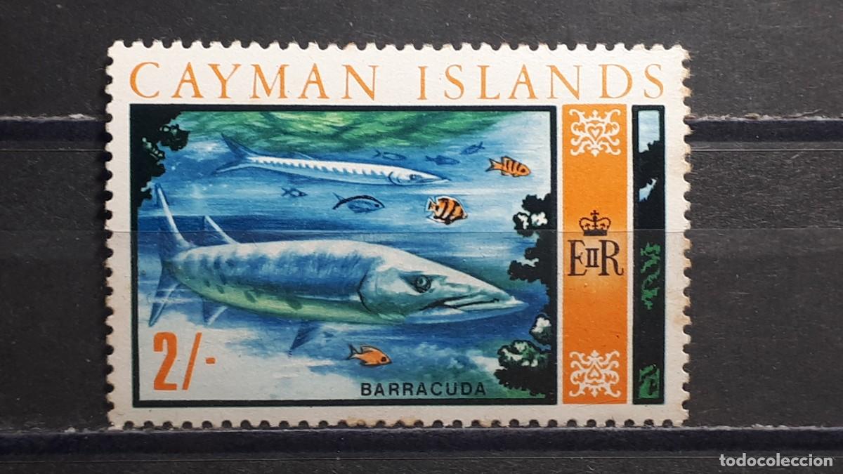 Sellos: ISLAS CAIM&Aacute;N. A&Ntilde;O 1969. **. YVERT 225 - Foto 1