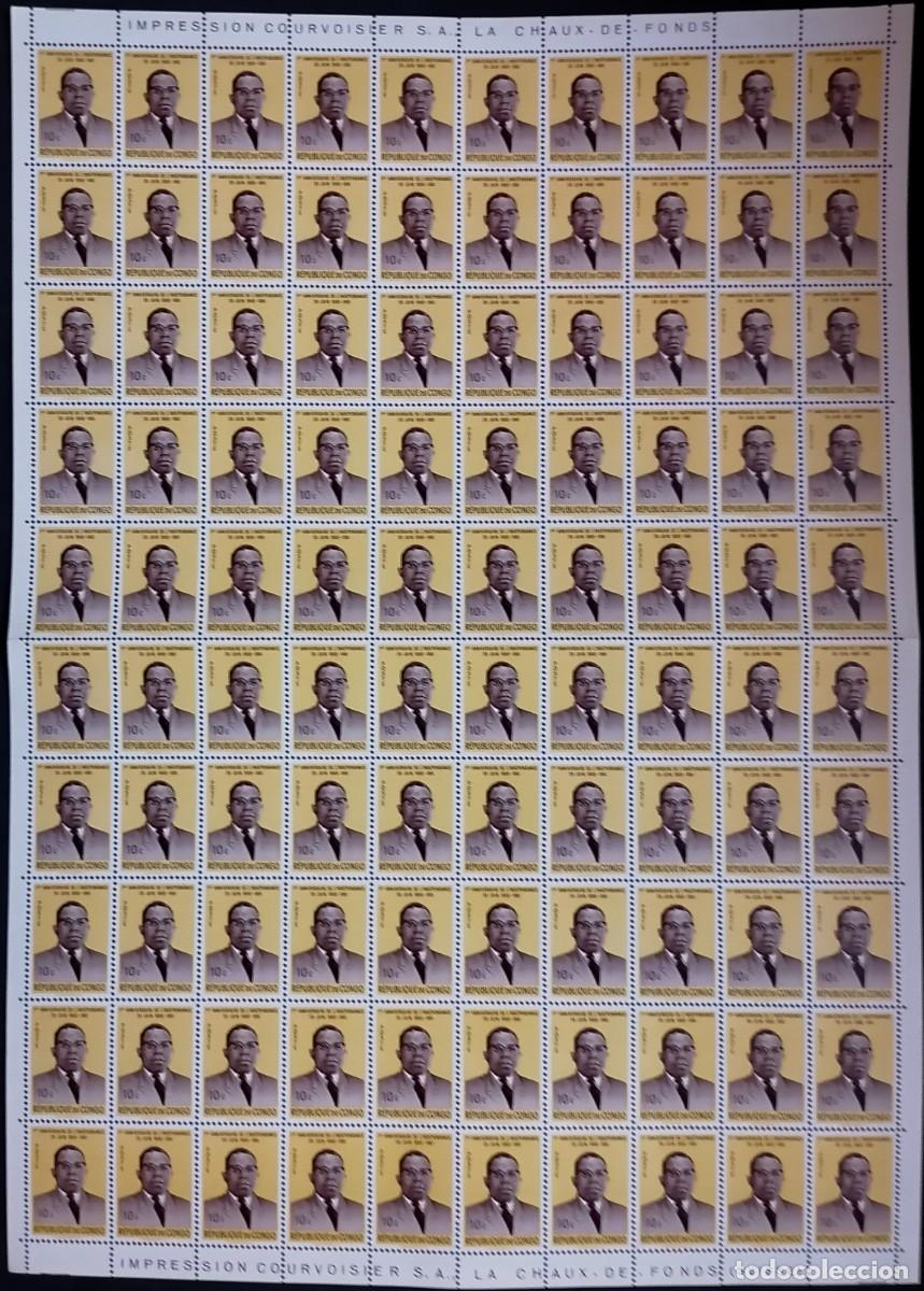 Sellos: CONGO 1961 - HB KASAVUBU / PRESIDENTE . - Foto 1
