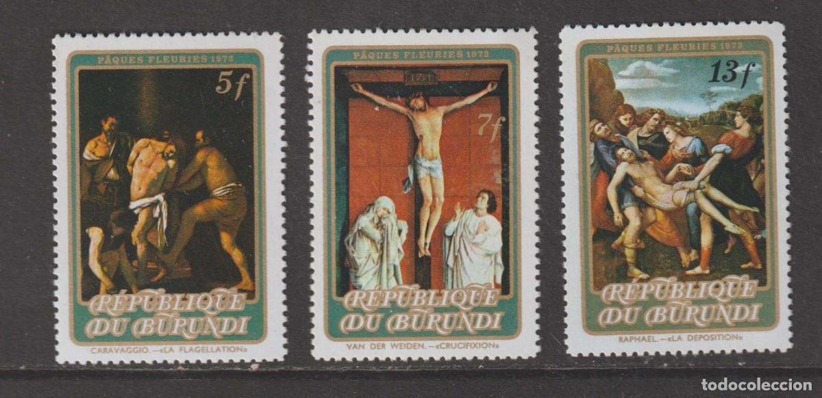 Sellos: Burundi 1973 - Yvert 531/533 mnh** - Foto 1