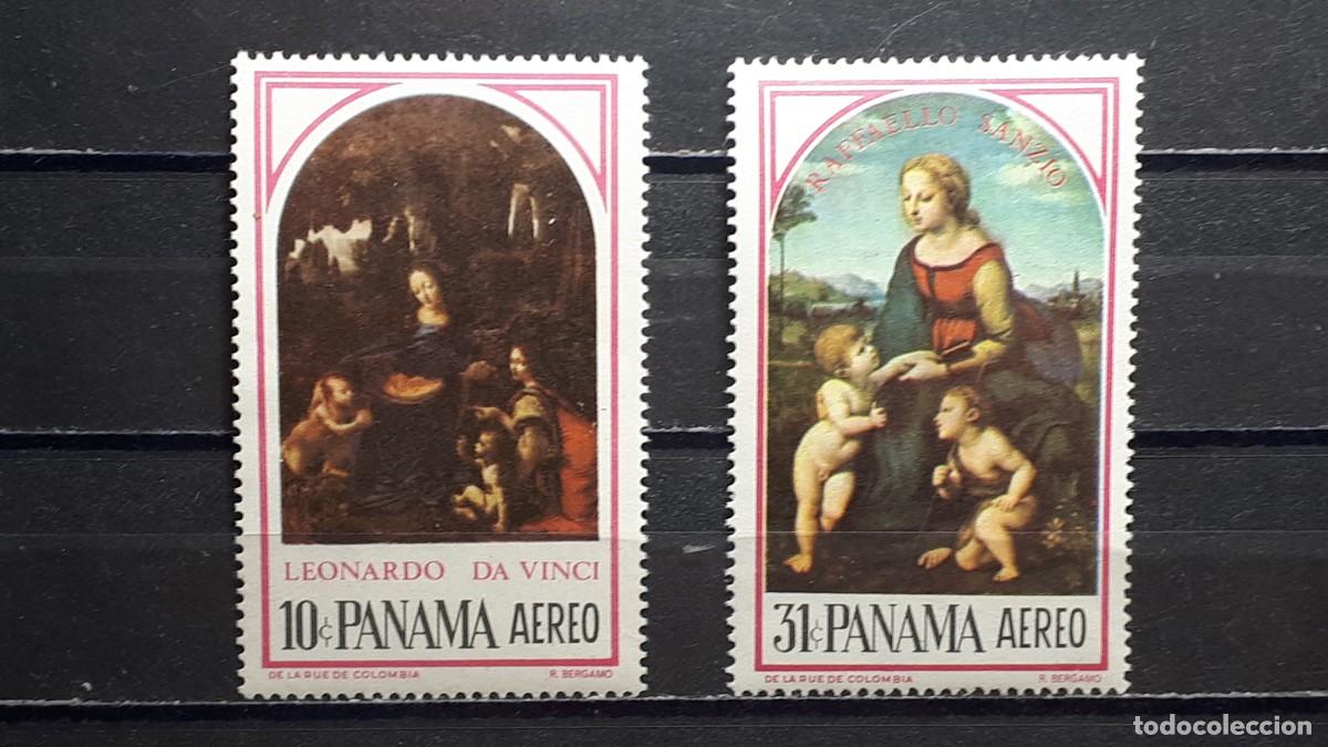 Sellos: PANAM&Aacute;. A&Ntilde;O 1967. **. YVERT A&eacute;reo . 386/7 - Foto 1