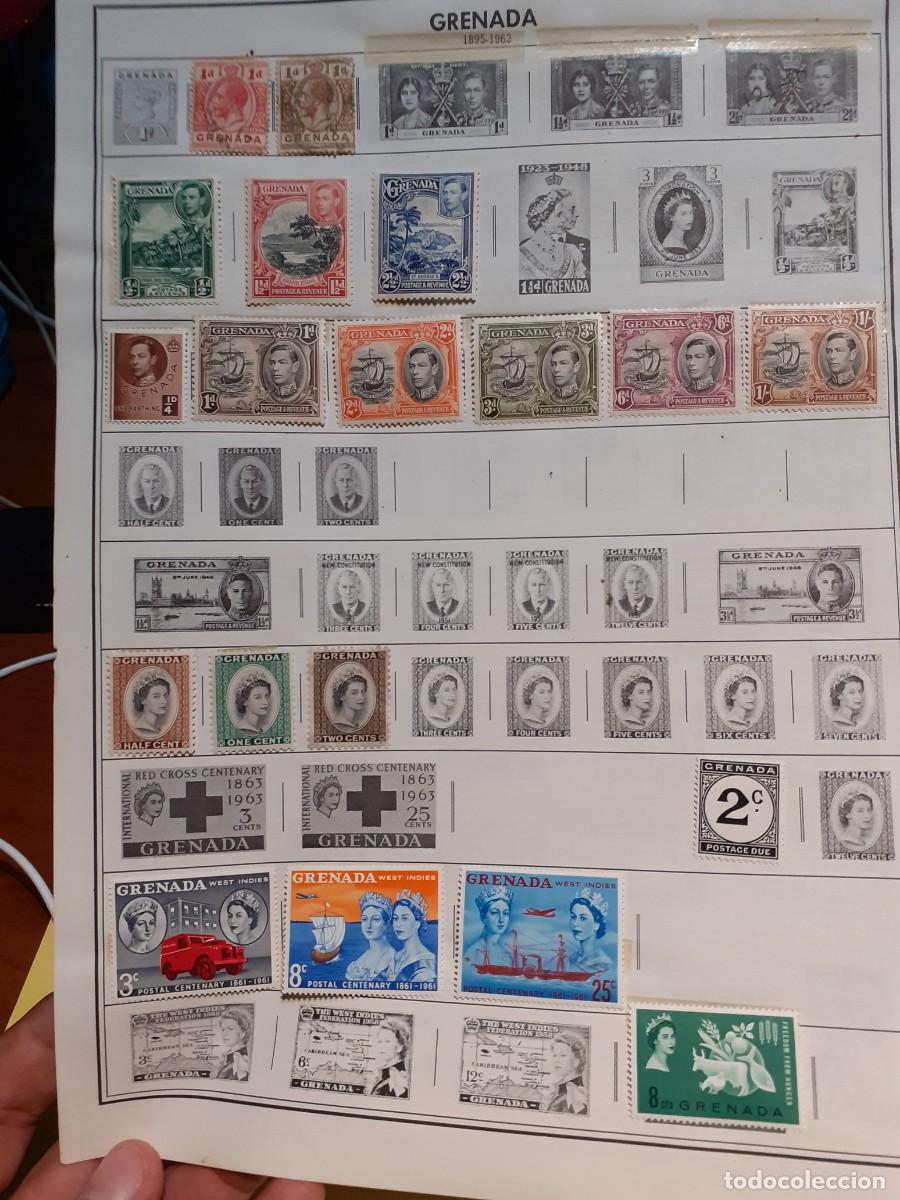 Sellos: COLECCION DE LA ISLA DE GRANADA. - Foto 1