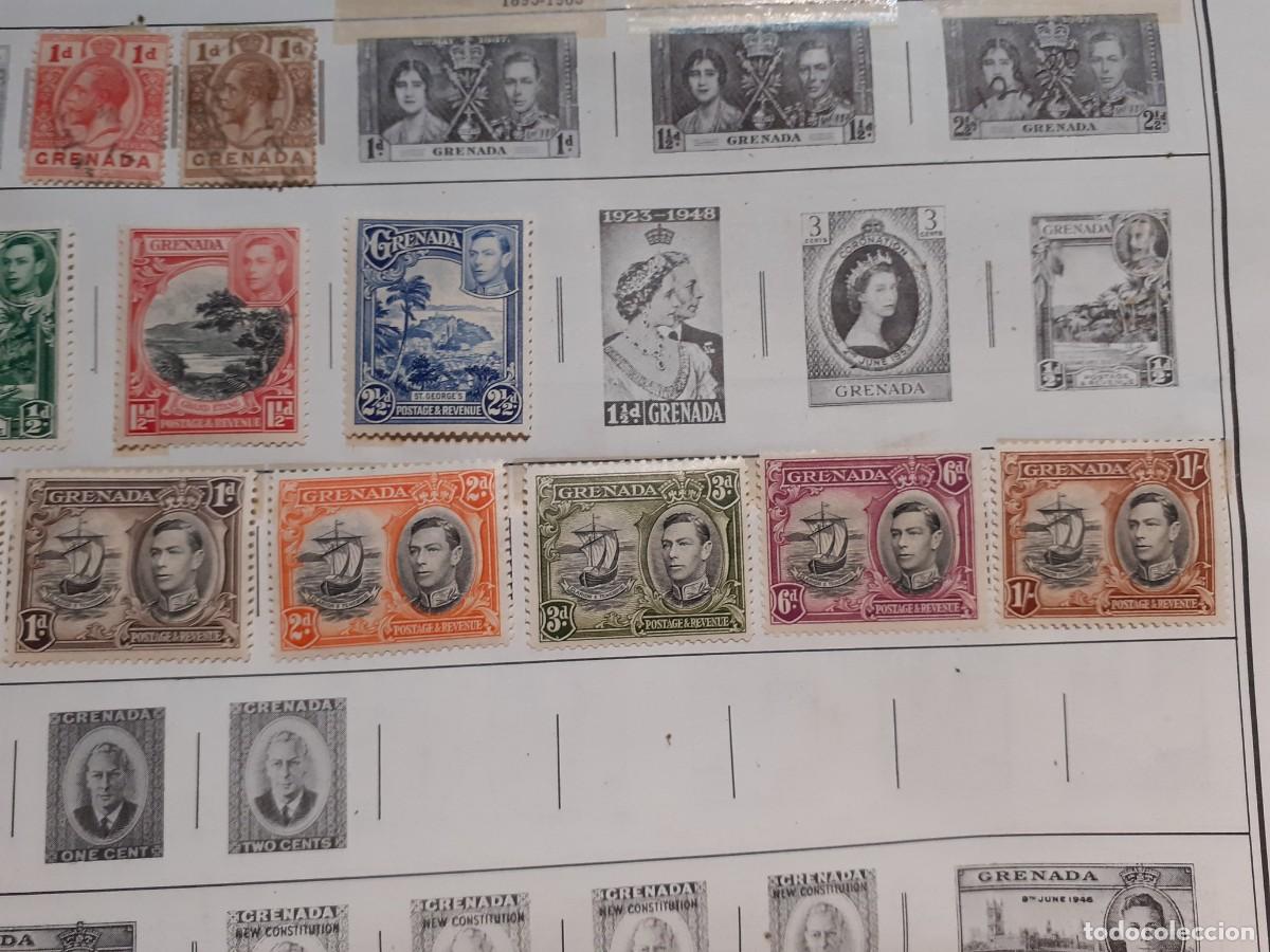 Sellos: COLECCION DE LA ISLA DE GRANADA. - Foto 3
