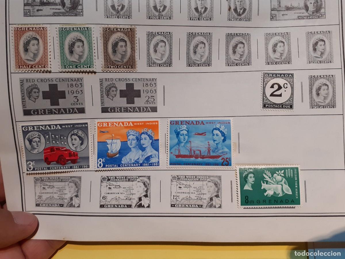 Sellos: COLECCION DE LA ISLA DE GRANADA. - Foto 5