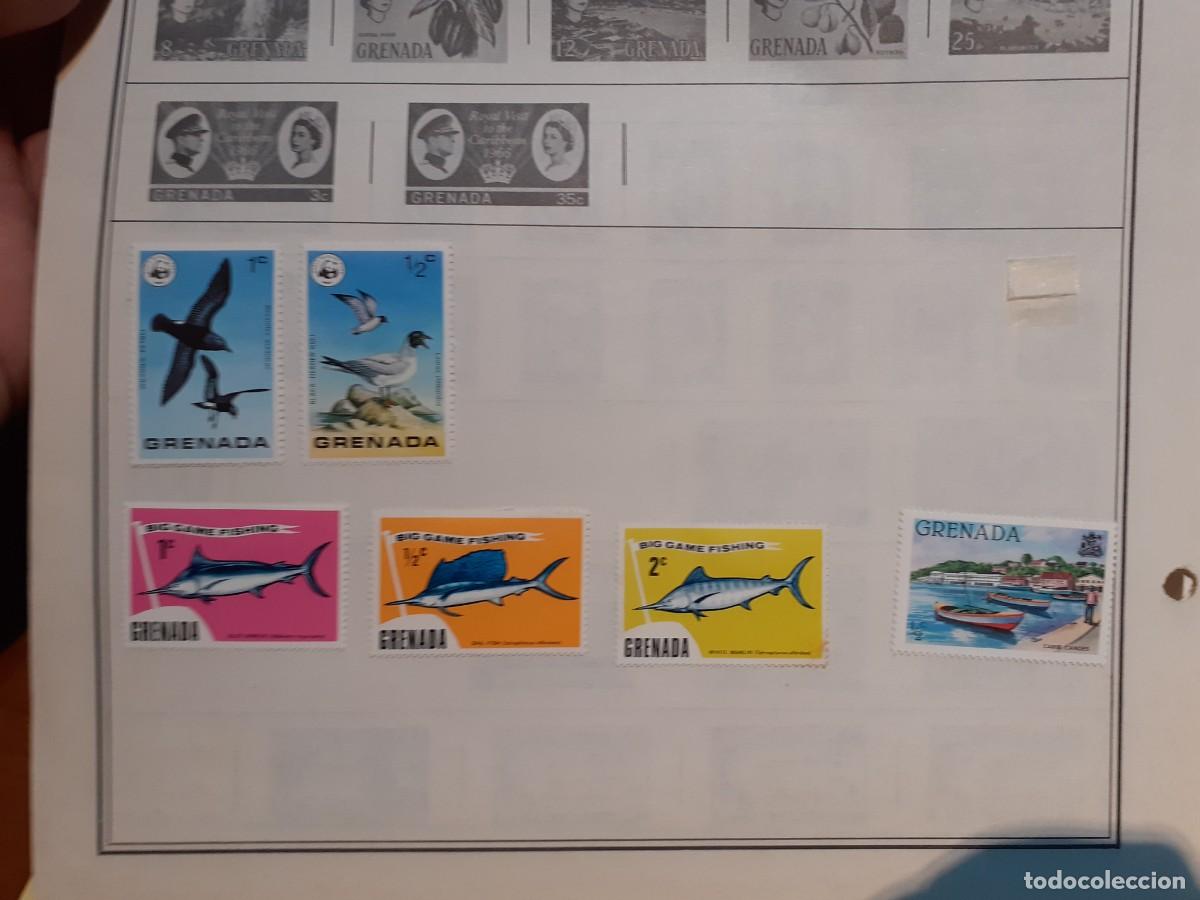 Sellos: COLECCION DE LA ISLA DE GRANADA. - Foto 11