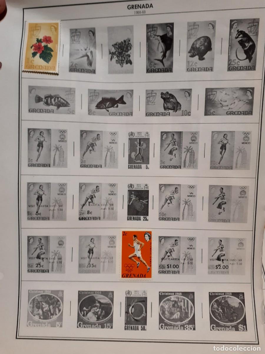 Sellos: COLECCION DE LA ISLA DE GRANADA. - Foto 12
