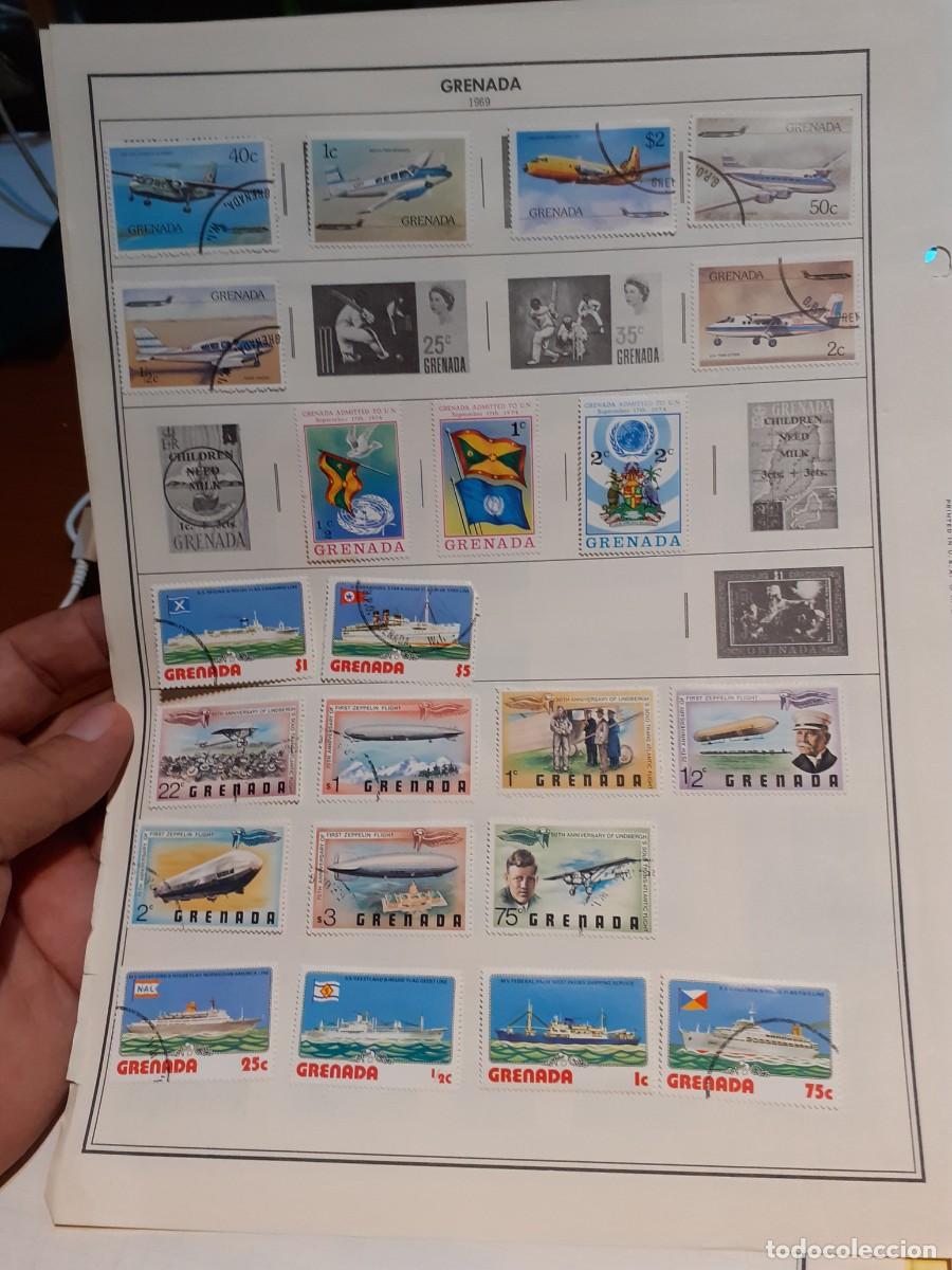 Sellos: COLECCION DE LA ISLA DE GRANADA. - Foto 13