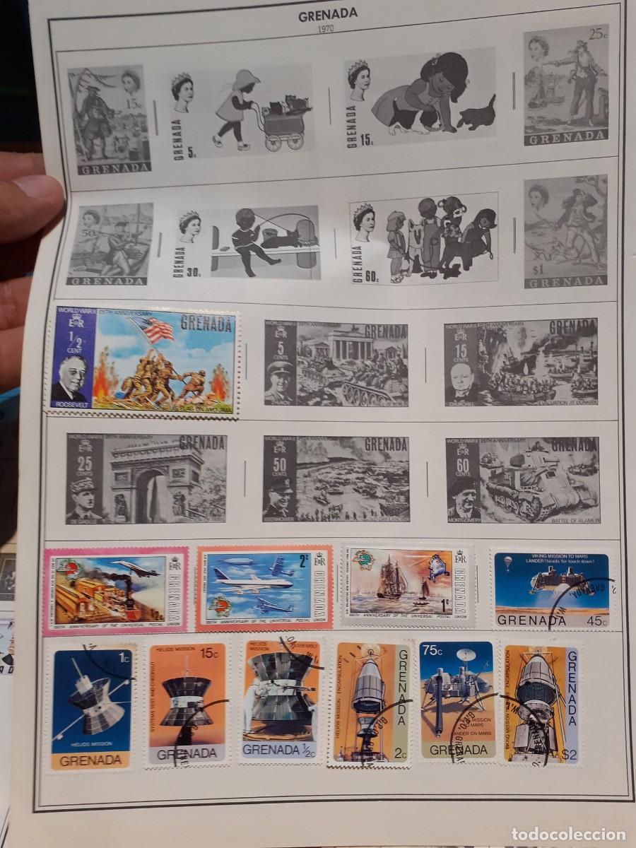 Sellos: COLECCION DE LA ISLA DE GRANADA. - Foto 15