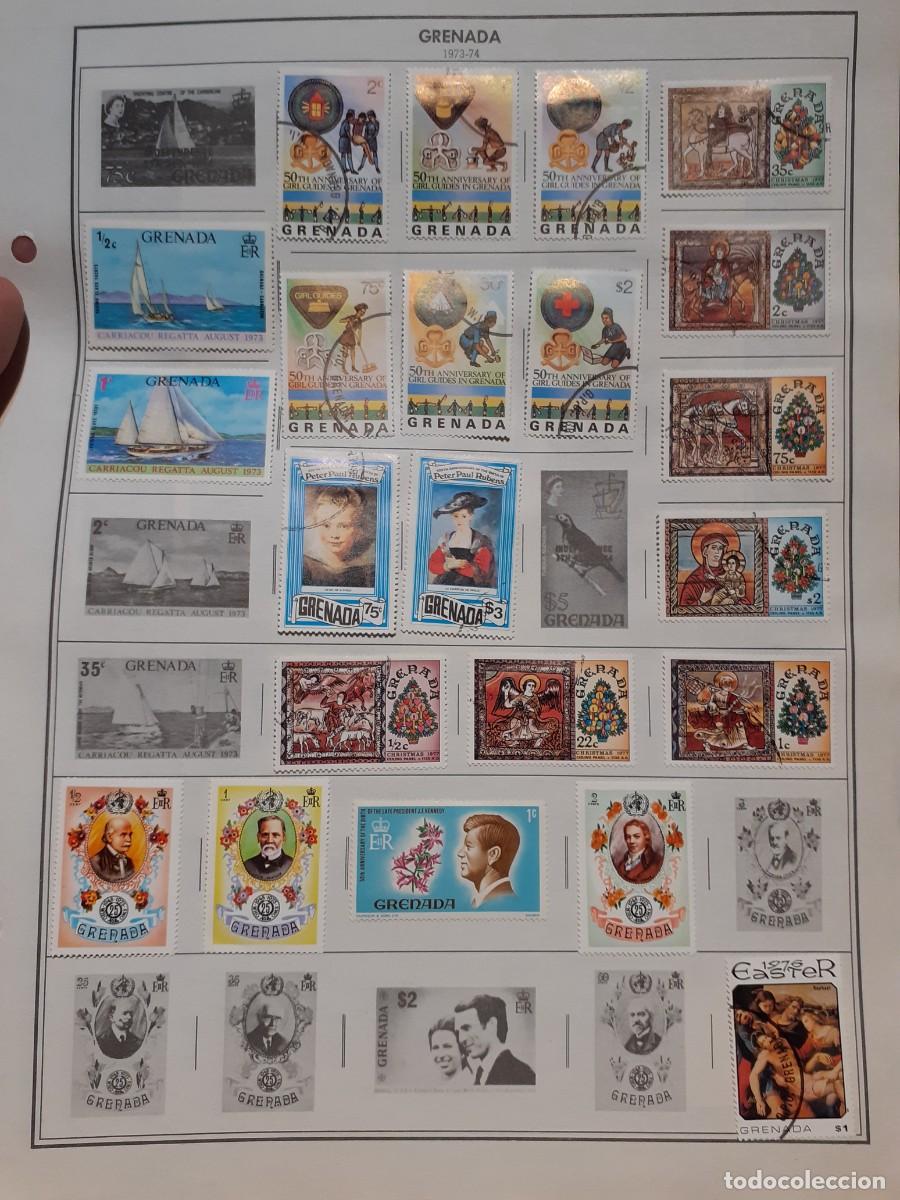Sellos: COLECCION DE LA ISLA DE GRANADA. - Foto 18