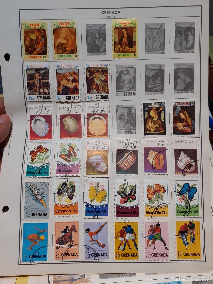 Sellos: COLECCION DE LA ISLA DE GRANADA. - Foto 20