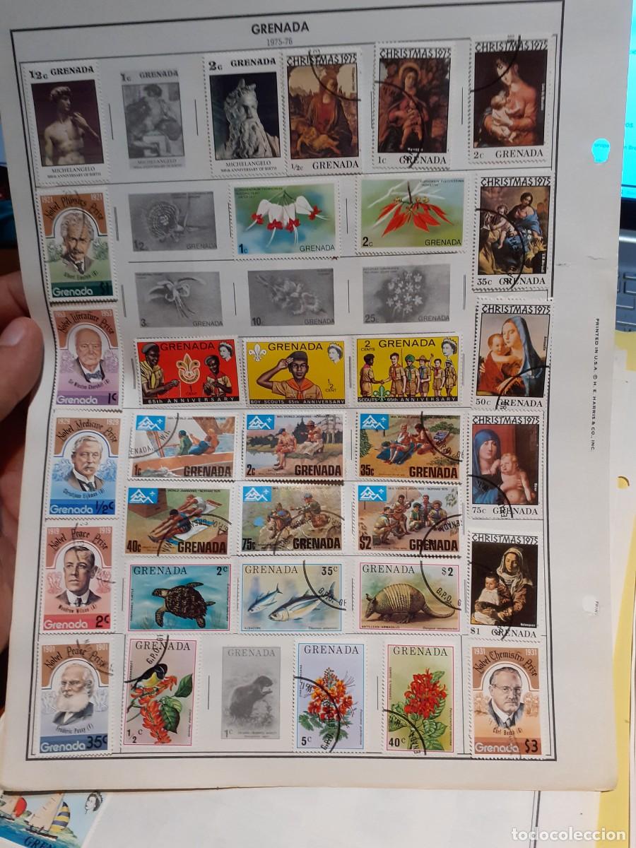 Sellos: COLECCION DE LA ISLA DE GRANADA. - Foto 21