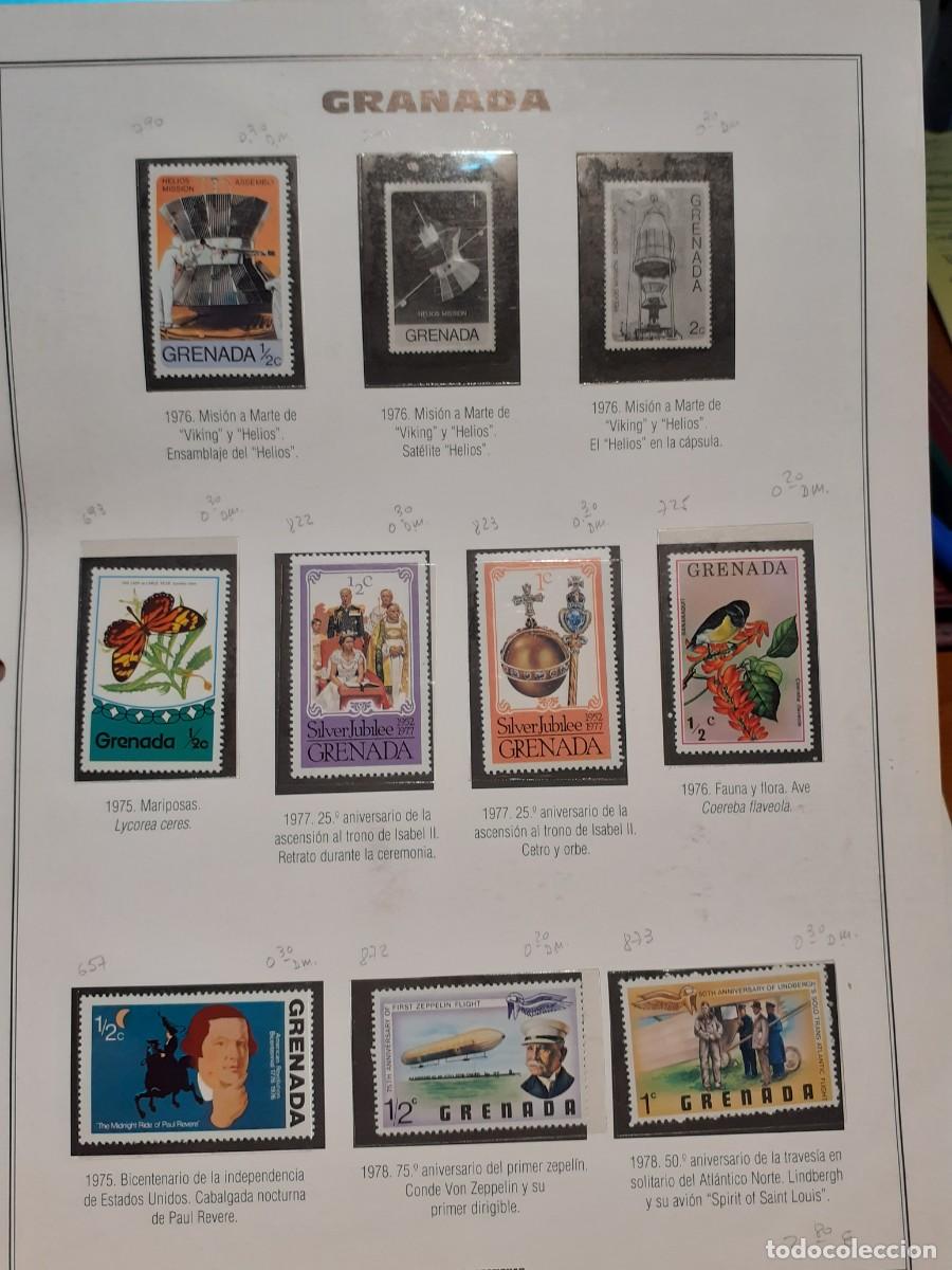Sellos: COLECCION DE LA ISLA DE GRANADA. - Foto 26