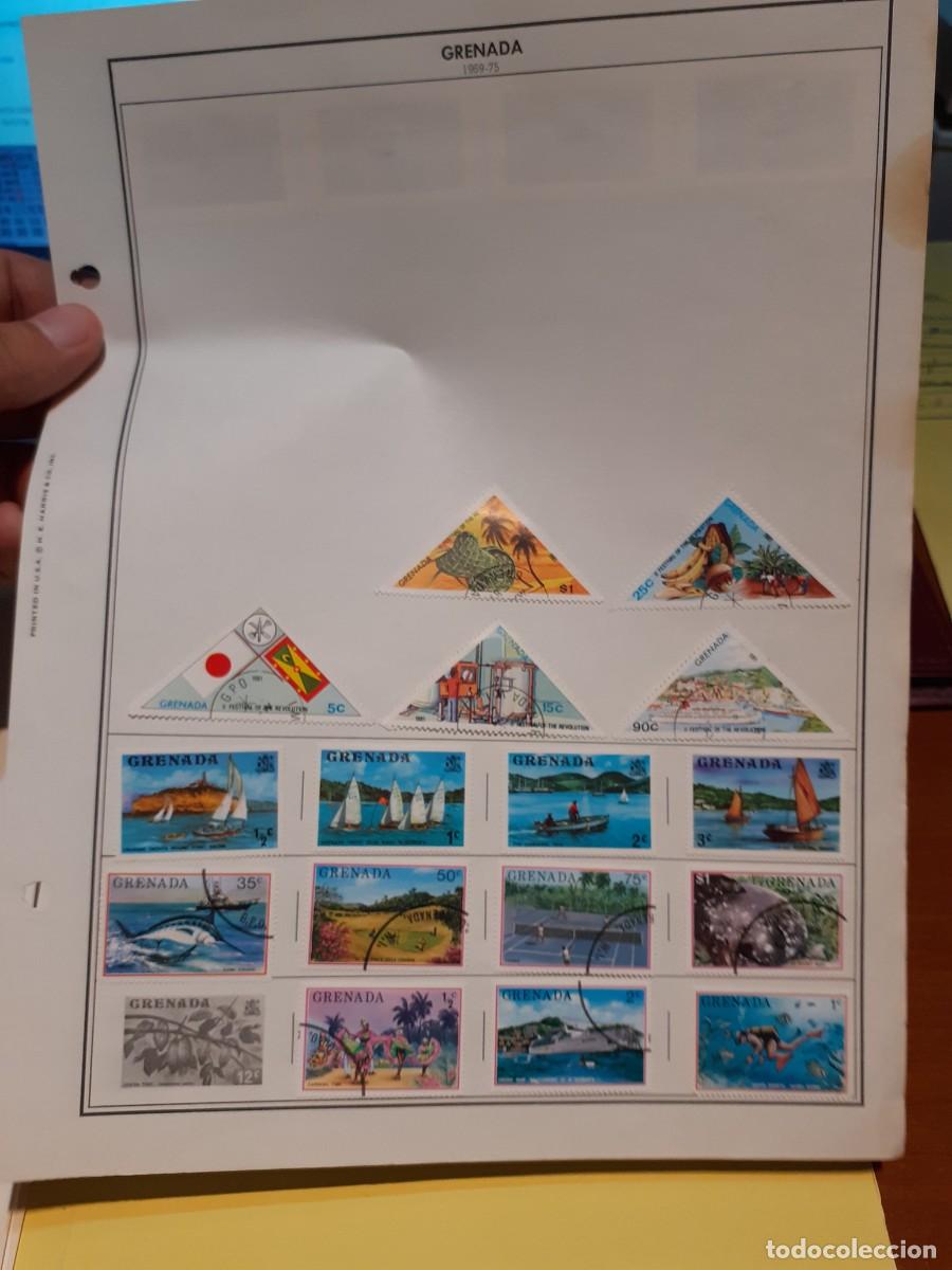 Sellos: COLECCION DE LA ISLA DE GRANADA. - Foto 27