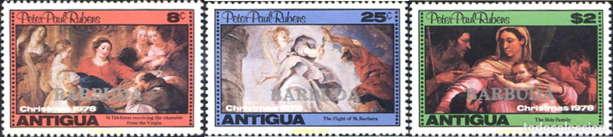 Sellos: 290658 MNH BARBUDA 1978 NAVIDAD - Foto 1