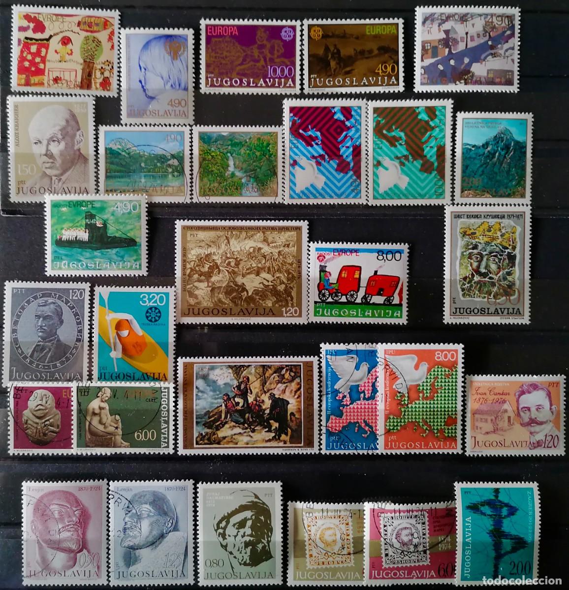 Sellos: YUGOSLAVIA 1970 / 79 - VARIAS SERIES . - Foto 1