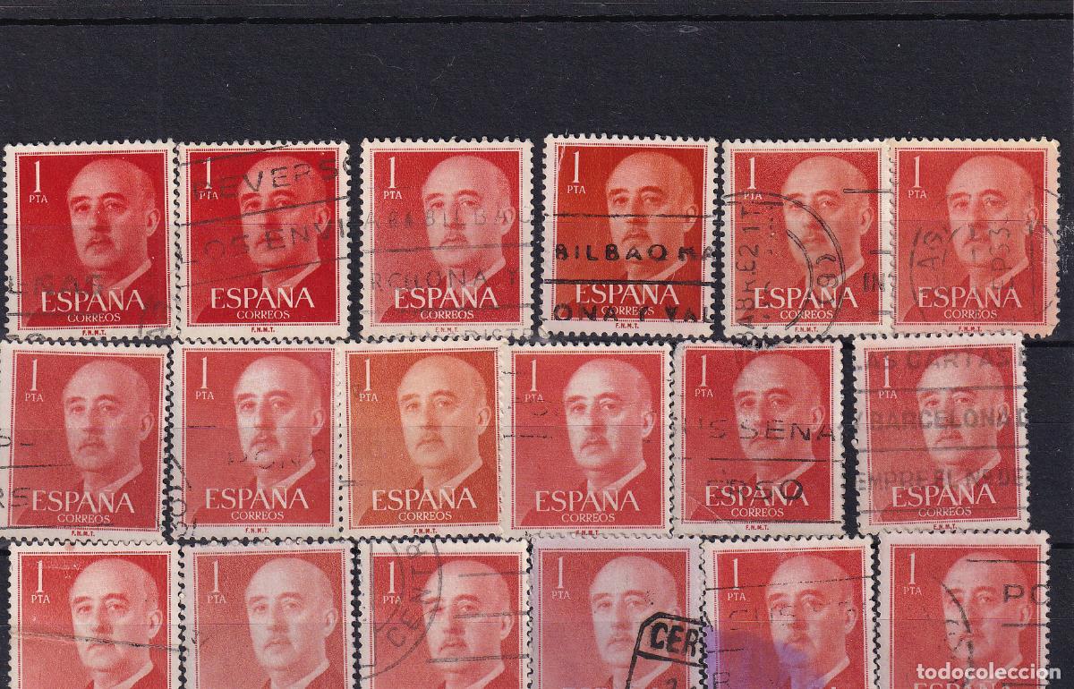 Sellos: Sellos de Espa&ntilde;a, Franco 1 Pta - Foto 1