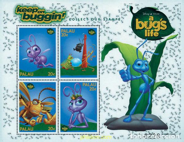 Sellos: 742236 MNH PALAU 1998 BICHOS - Foto 1