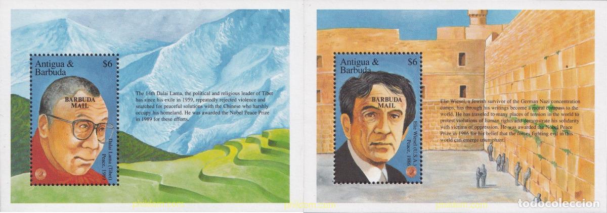 Sellos: 764927 MNH BARBUDA 1996 CENTENARIO DE LOS PREMIOS NOBEL - Foto 1