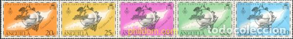 Sellos: 282402 MNH ANGUILLA 1974 CENTENARIO DE LA UPU - Foto 1