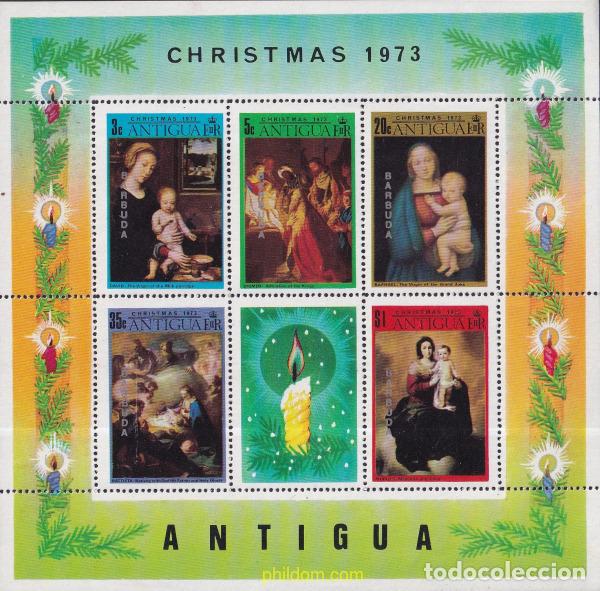 Sellos: 764816 MNH BARBUDA 1973 NAVIDAD - Foto 1