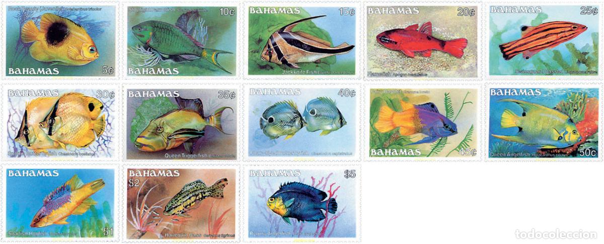 Sellos: 762381 MNH BAHAMAS 1986 PECES - Foto 1