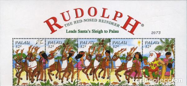 Sellos: 759907 MNH PALAU 1998 NAVIDAD - Foto 1