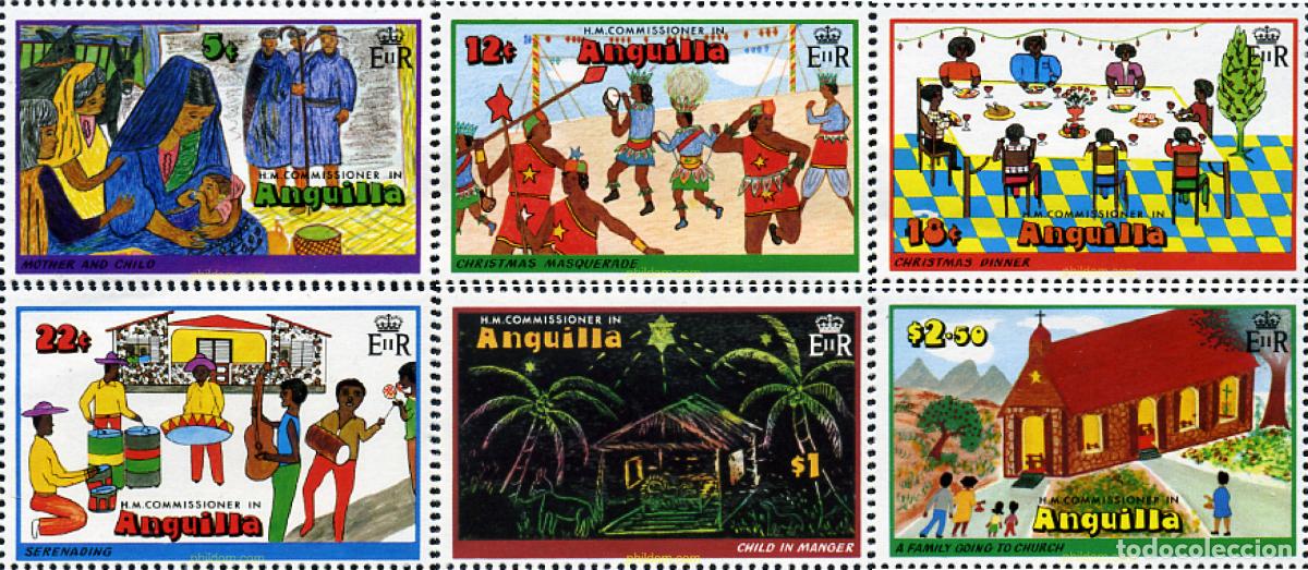 Sellos: 281848 MNH ANGUILLA 1978 NAVIDAD - Foto 1