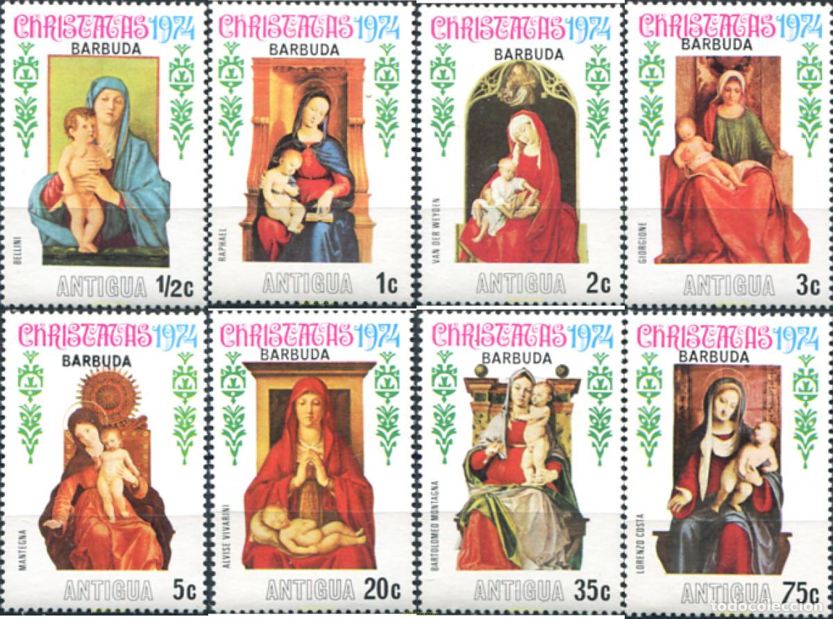 Sellos: 290296 MNH BARBUDA 1974 NAVIDAD - Foto 1