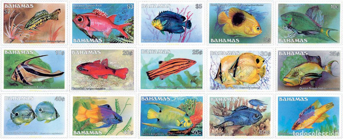 Sellos: 754904 MNH BAHAMAS 1986 PECES - Foto 1
