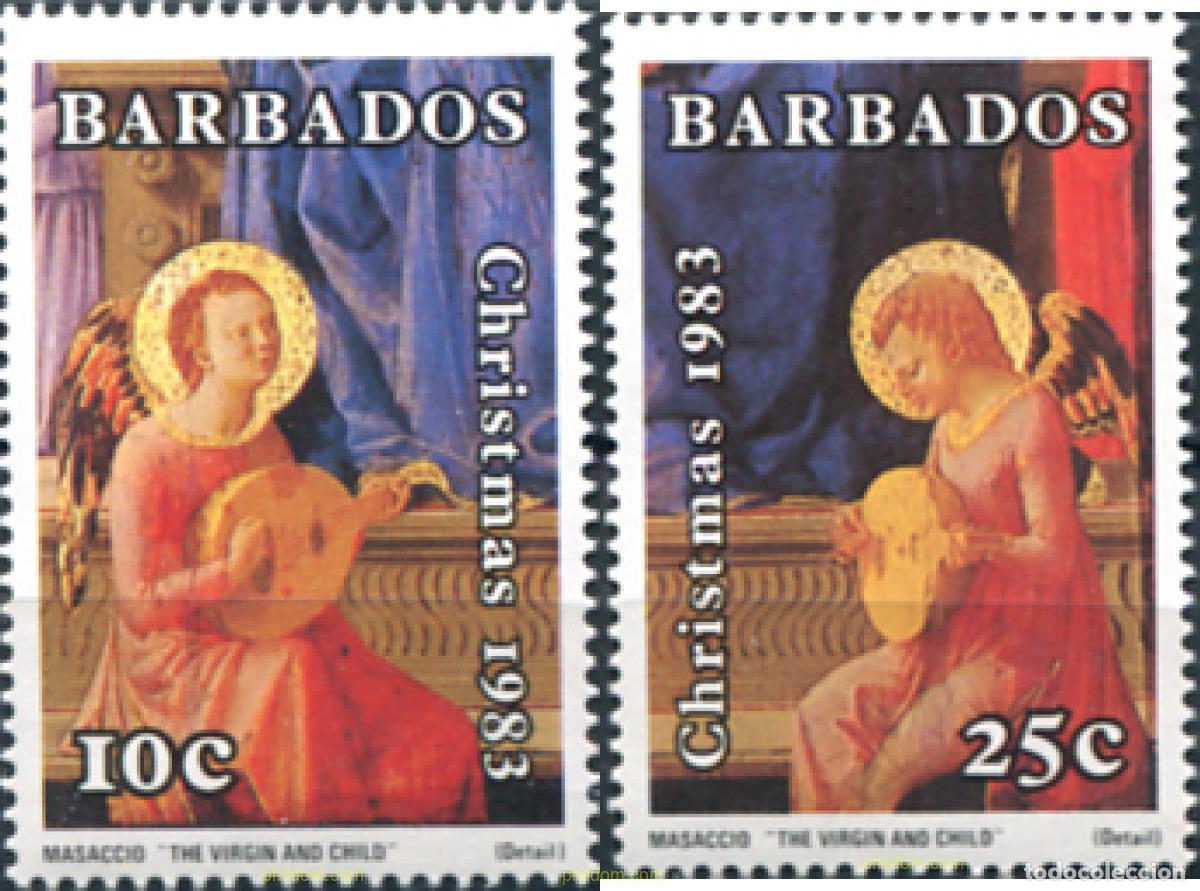 Sellos: 290206 MNH BARBADOS 1983 NAVIDAD - Foto 1