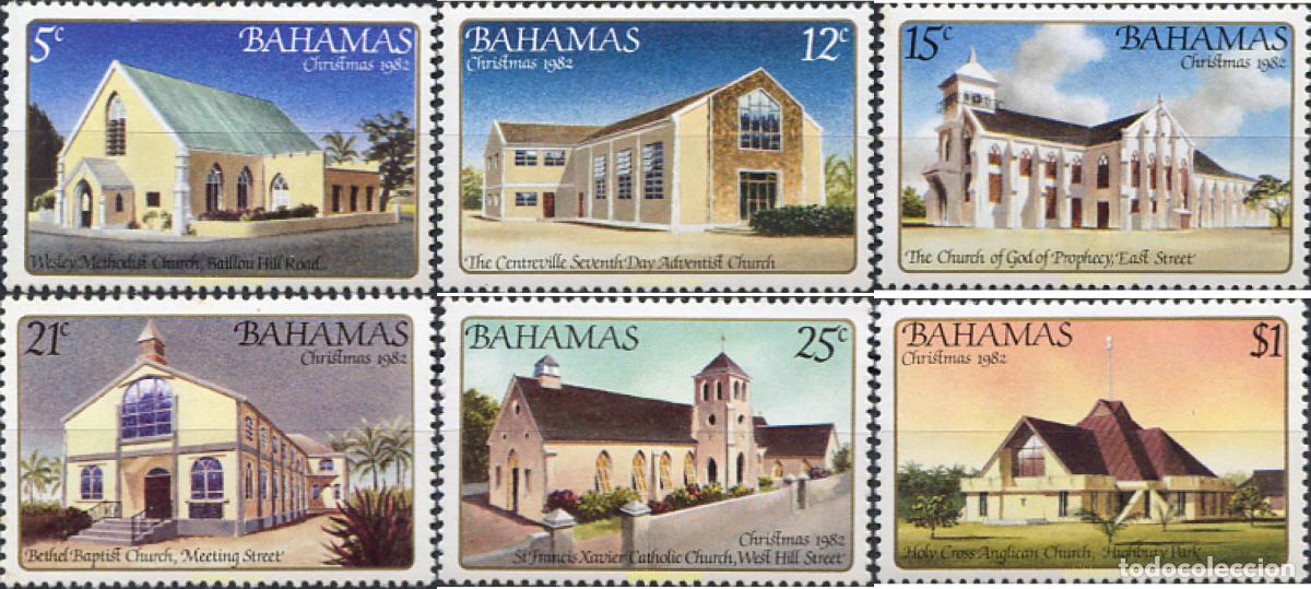 Sellos: 223696 MNH BAHAMAS 1982 NAVIDAD - Foto 1