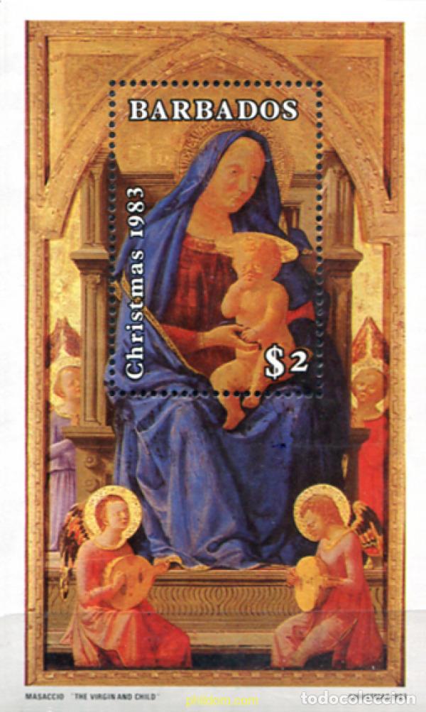 Sellos: 290207 MNH BARBADOS 1983 NAVIDAD - Foto 1