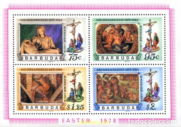 Sellos: 290651 MNH BARBUDA 1978 PASCUA - Foto 1