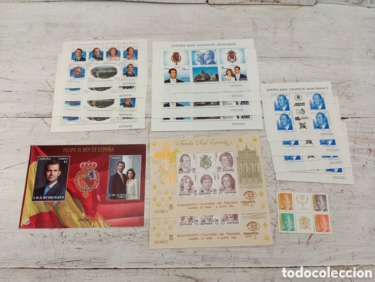 Sellos: LOTE SELLOS MONARQU&Iacute;A ESPA&Ntilde;A. - Foto 1