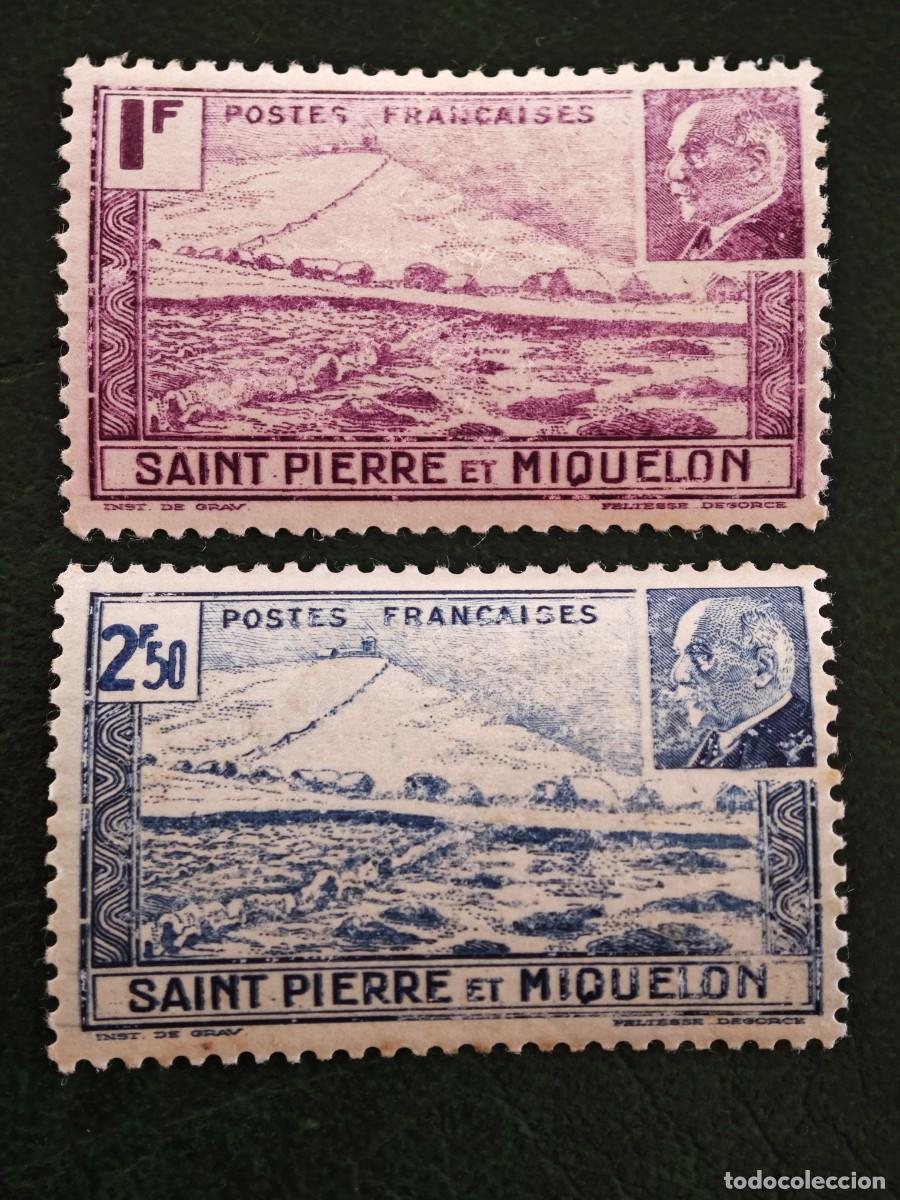 Sellos: 1941 Sant Pierre e Miquel&oacute;n - Foto 1
