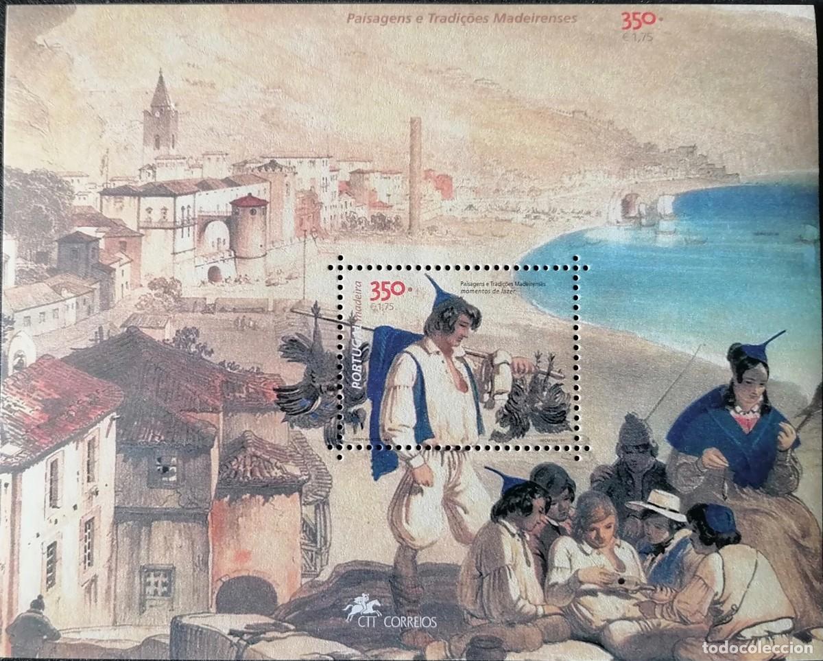 Sellos: MADEIRA 2001 - HB TIEMPO DE OCIO . - Foto 1