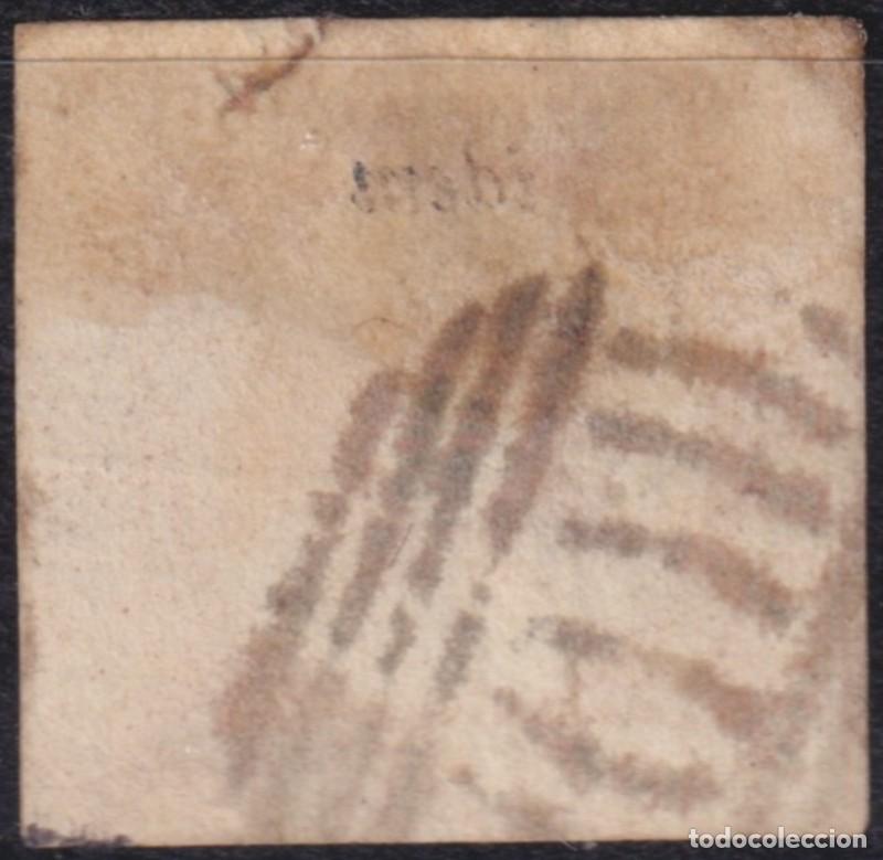 Sellos: F-EX54330 URUGUAY 1858 40c FORGERY USED. - Foto 3