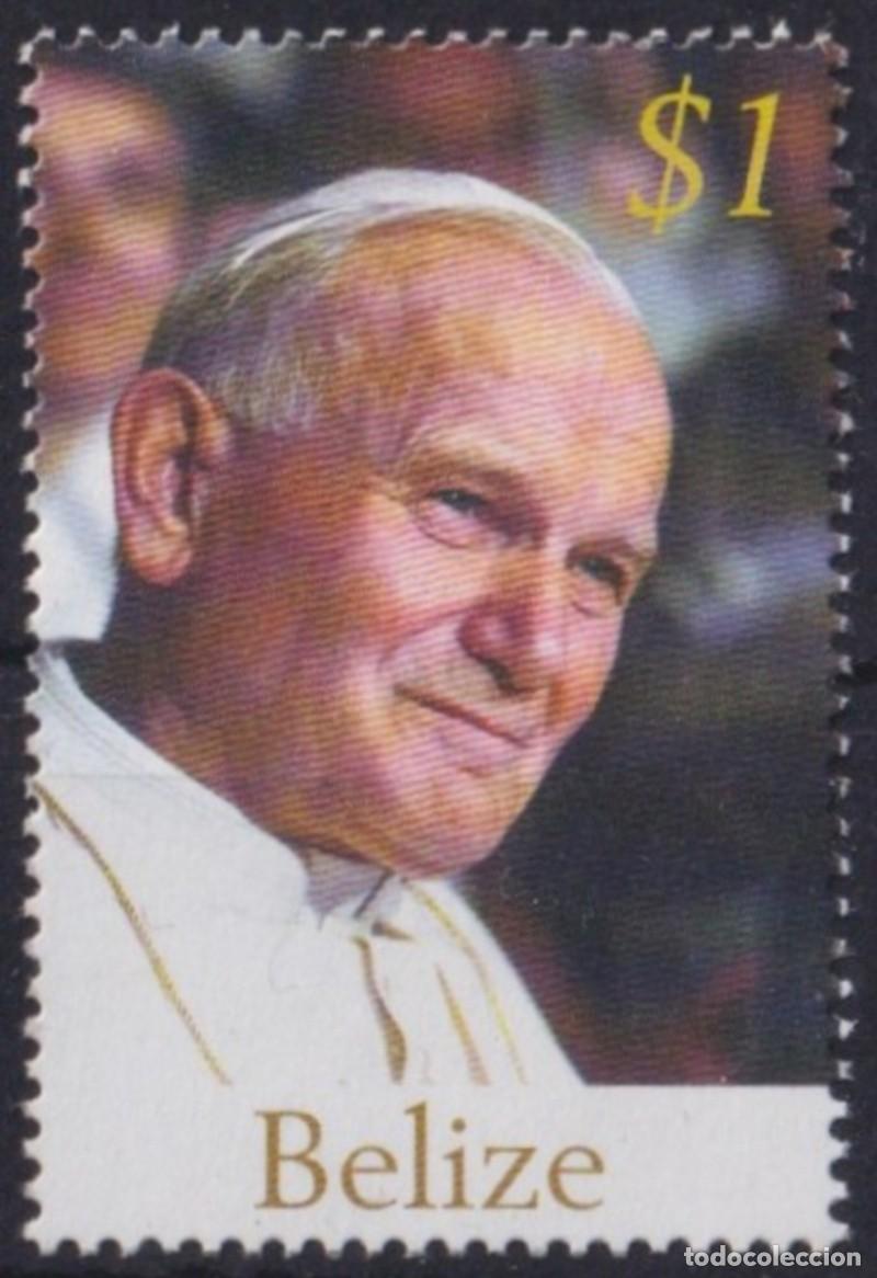Sellos: F-EX57353 BELIZE MNH 2005 POPE JOHN PAUL. - Foto 2