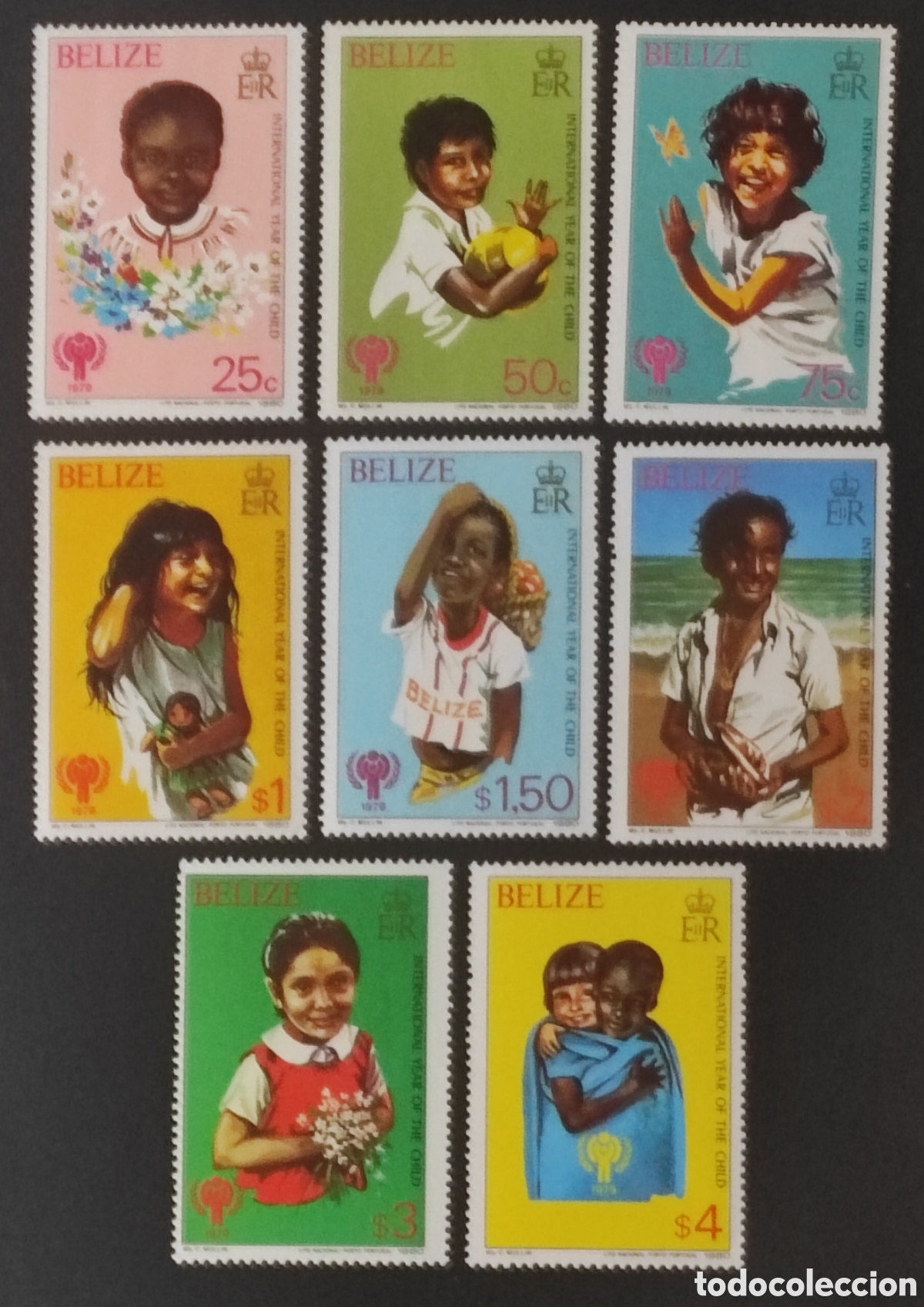 Sellos: Belize. 1979. A&ntilde;o internacional del ni&ntilde;o - Foto 1