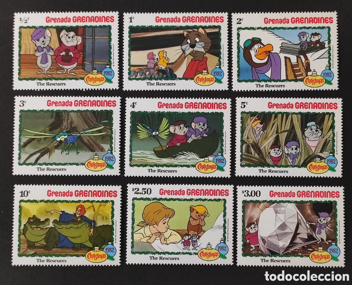 Sellos: Granadinas. 1982. Disney - Foto 1